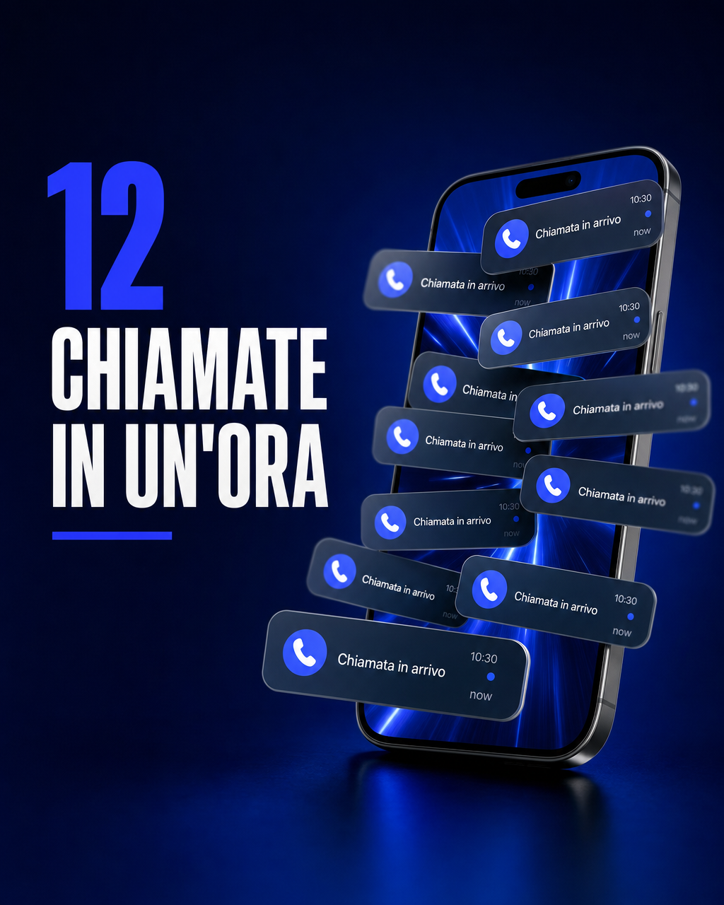 12 CHIAMATE IN UN'ORA