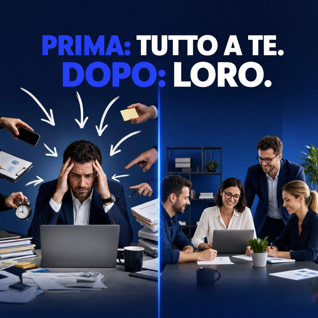 PRIMA: TUTTO A TE. DOPO: LORO.