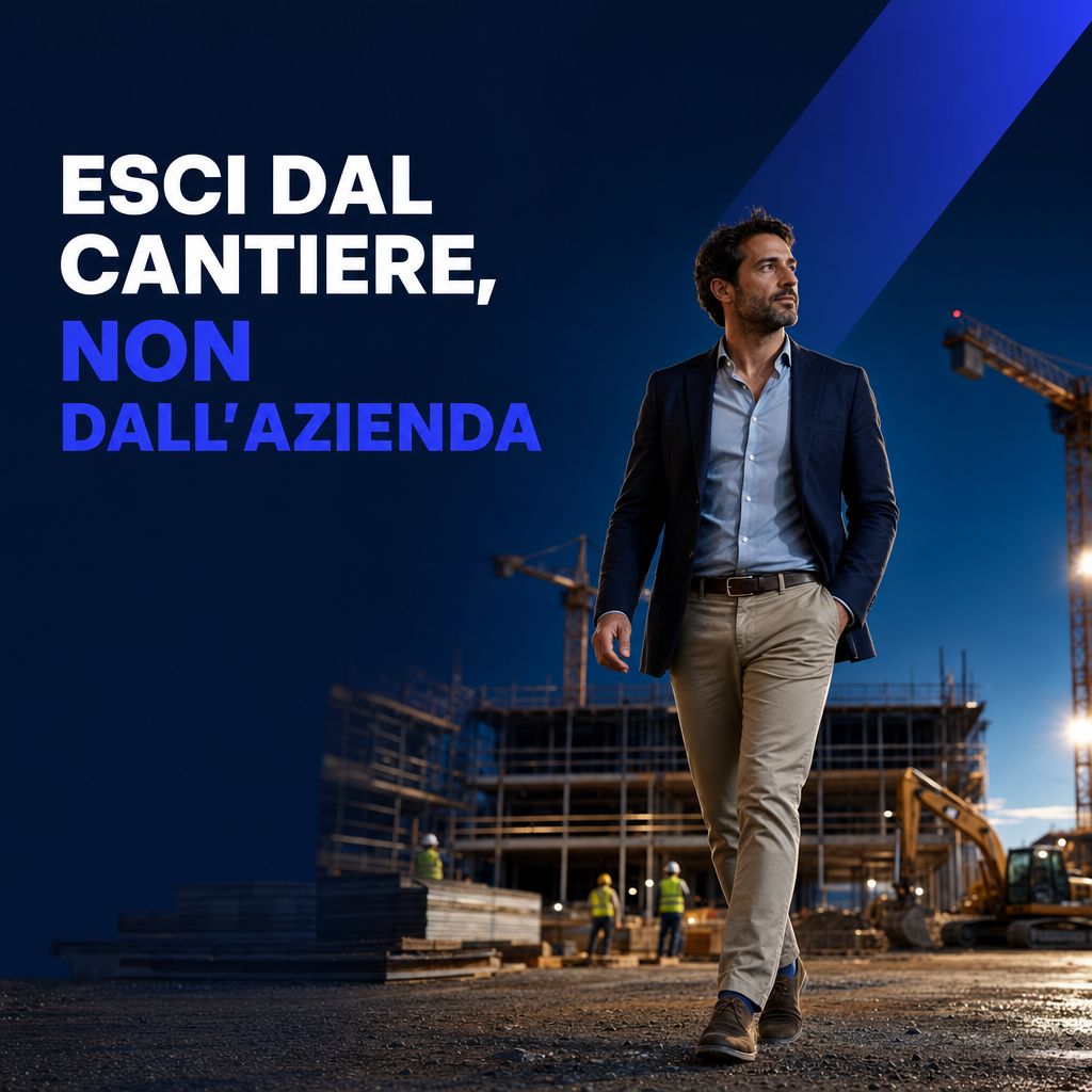 ESCI DAL CANTIERE, NON DALL'AZIENDA